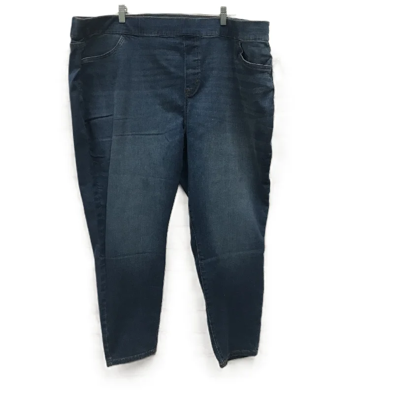 Deep Discounts Blue Jeans Jeggings By Sonoma, Size: 30