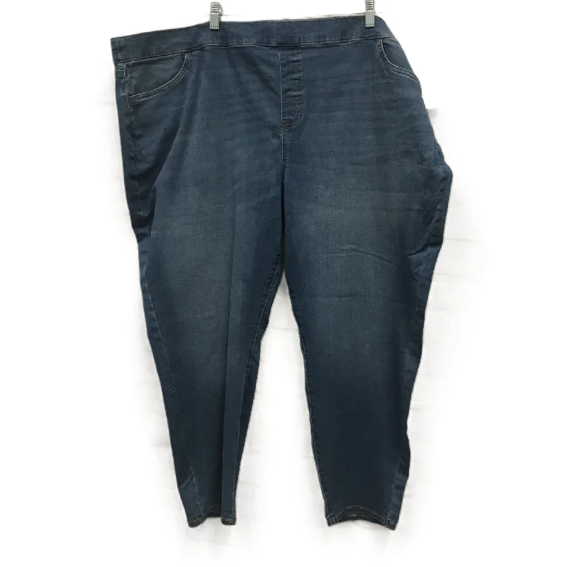 Don't Wait Blue Jeans Jeggings By Sonoma, Size: 30