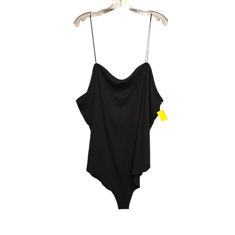 Limited Availability Bodysuit By Wild Fable In Black, Size:4X