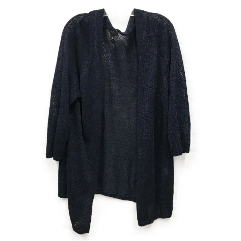 Factory Direct Sale Cardigan By Talbots In Navy, Size: 2x