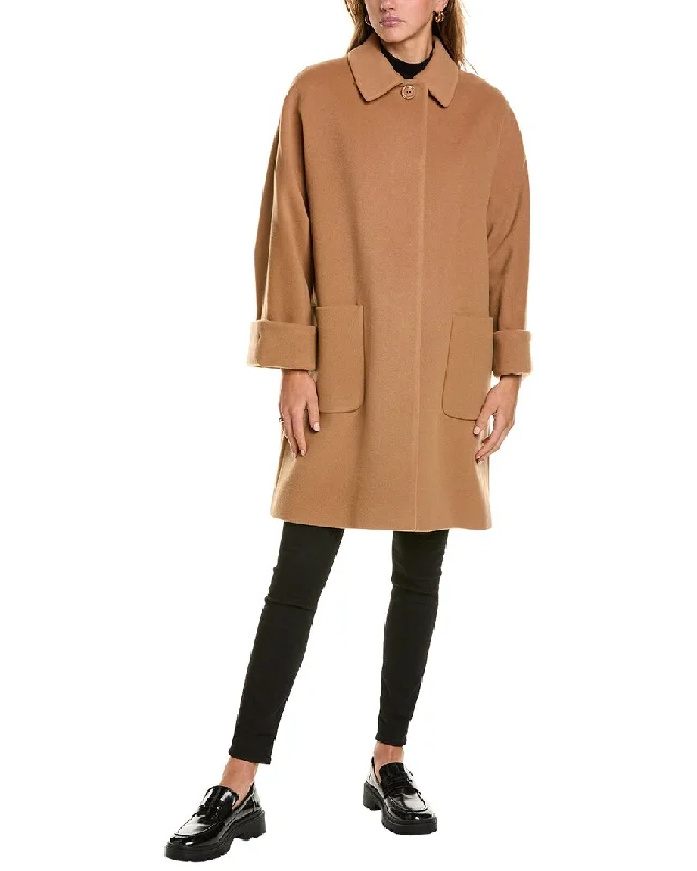 Cinzia Rocca Icons Medium Wool & Cashmere-Blend Coat