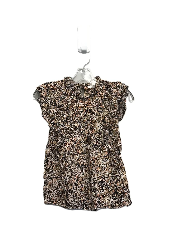 Exclusive Preview Floral Print Top Sleeveless By Loft, Size: Xs