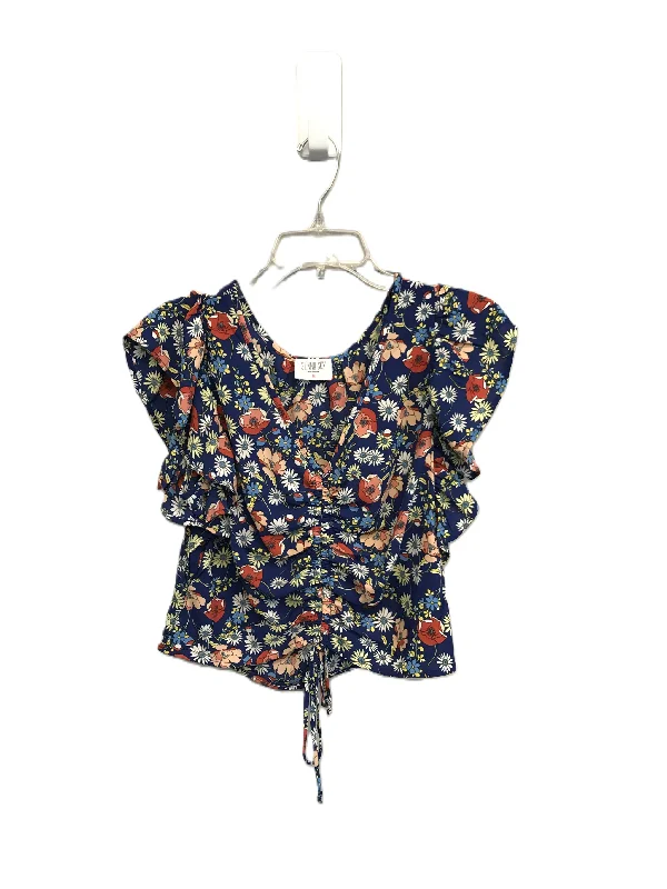 New Markdowns Floral Print Top Sleeveless By Sienna Sky, Size: M