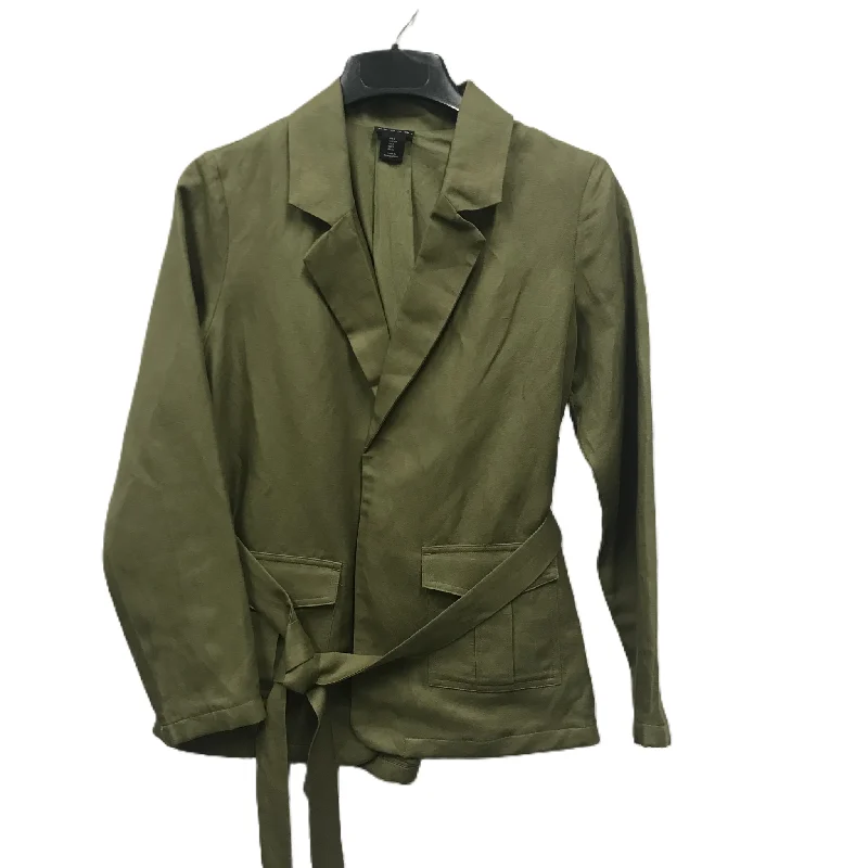 Instant Savings Green Blazer By Tahari By Arthur Levine, Size: S