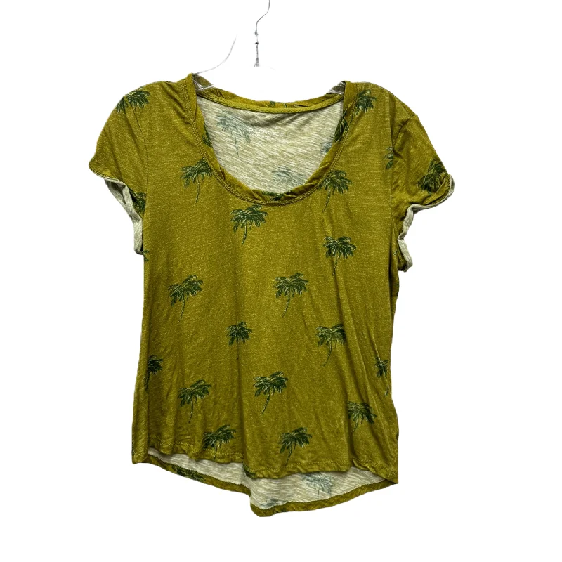 Steals and Deals Green Top Short Sleeve By Pilcro, Size: S