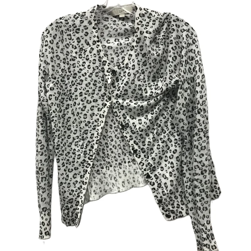 Deal Dash Grey Sweater Cardigan By Loft, Size: M