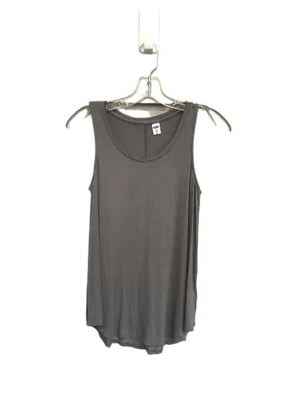 Year-End Clearance Grey Top Sleeveless Basic By Old Navy, Size: Xs