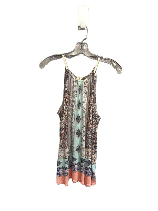 Huge Discounts Multi-colored Top Sleeveless By Deletta, Size: S