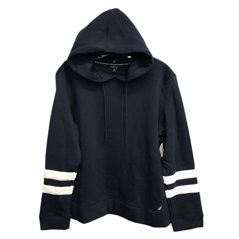 Early Access Navy Sweatshirt Hoodie By Nautica, Size: M