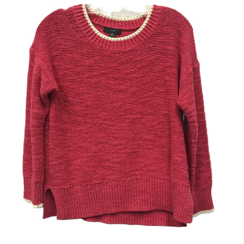 Daily Deals Pink Sweater By J. Crew, Size: Xs