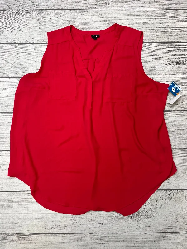 Must-Have Deals Red Top Sleeveless Torrid, Size 4x