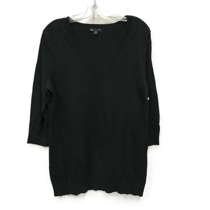 Deep Discounts Sweater By Gap In Black, Size: Xl