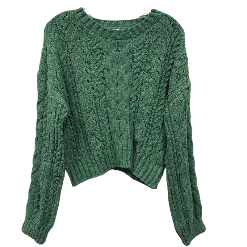 Inventory Reduction Sweater By Hippie Rose In Green, Size: L