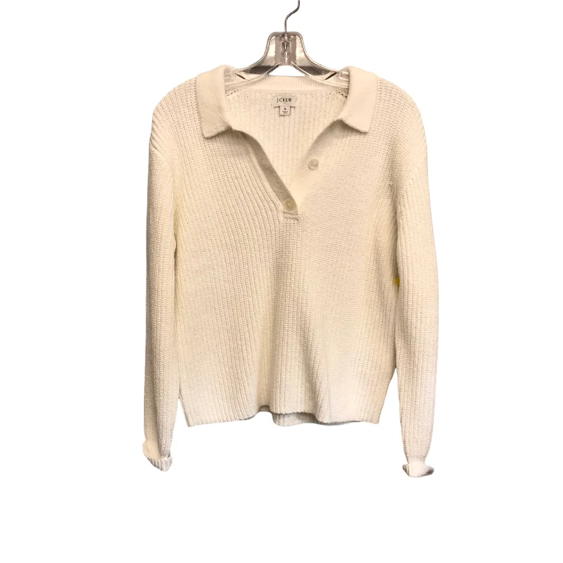 Sweater By J. Crew In White, Size:S