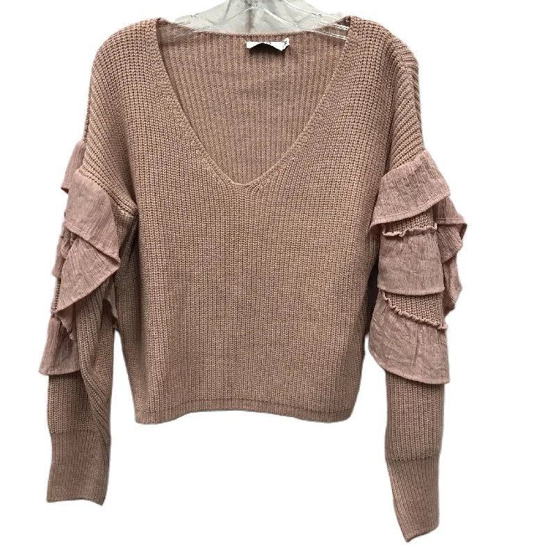 Markdown Madness Sweater By Lush In Pink, Size: S
