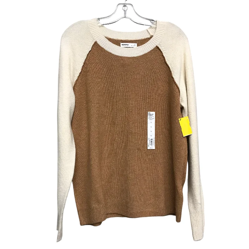 Final Markdown Sweater By Sonoma In Tan, Size:M