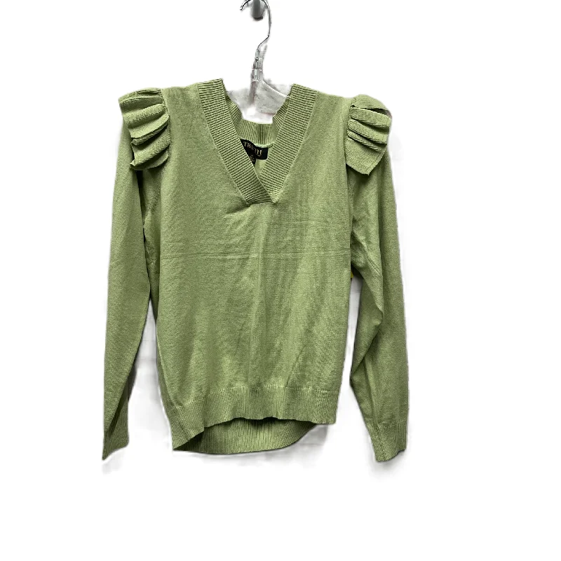 Year-End Sale Sweater By Truth In Green, Size: L