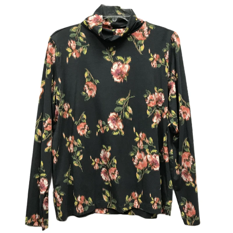Price Drop Alert Top Long Sleeve By Loft In Grey, Size: Xl