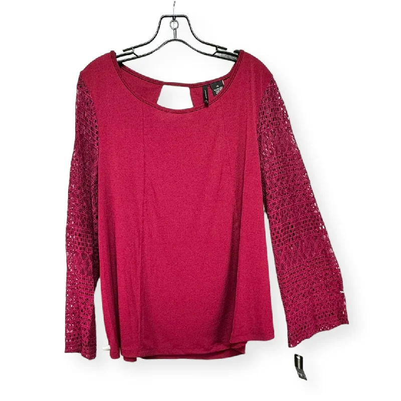 Price Meltdown Top Long Sleeve By New Directions  Size: Xl