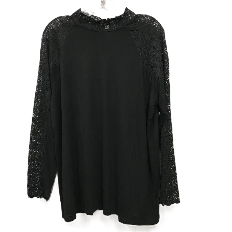 Huge Discounts Top Long Sleeve By Torrid In Black, Size: 2x