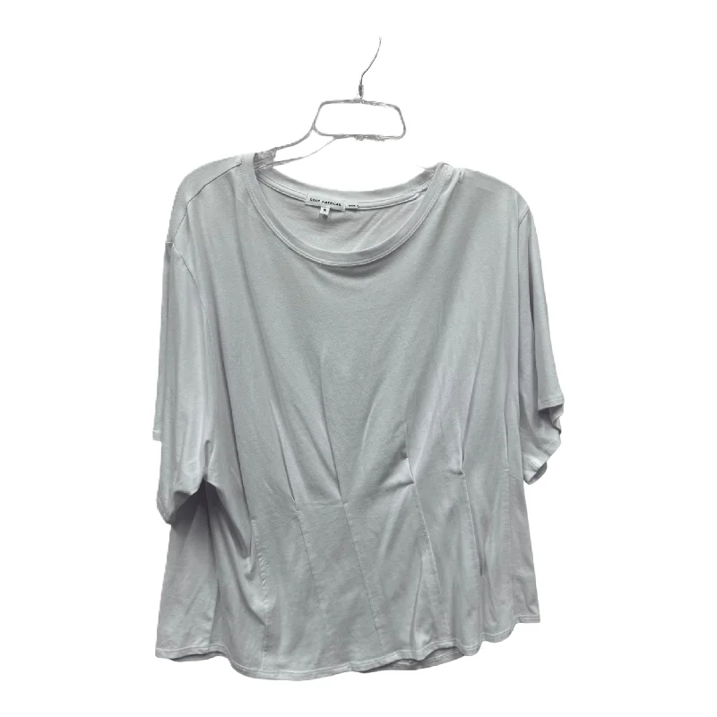 The Best Prices Top Short Sleeve By Good American In White, Size: 2x