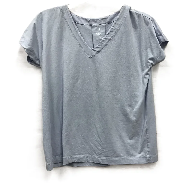 Bargain Bin Top Short Sleeve By J. Jill In Blue, Size: Xs