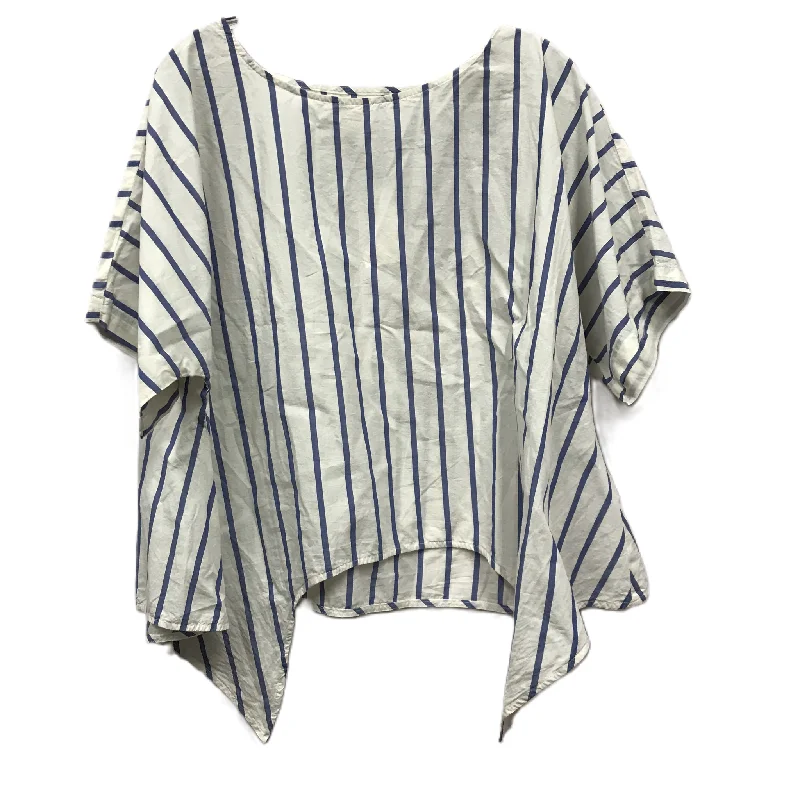 Price Meltdown Top Short Sleeve By Lou And Grey In White, Size: Xxl