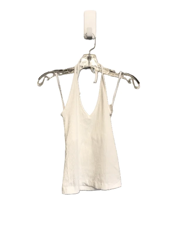 Final Markdown White Top Sleeveless By Old Navy, Size: S
