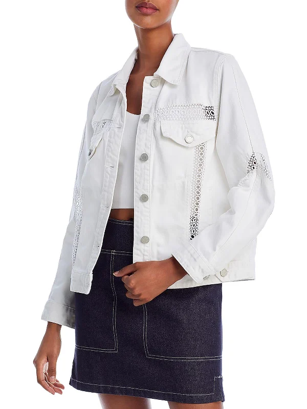 Womens Open Stitch Denim Denim Jacket