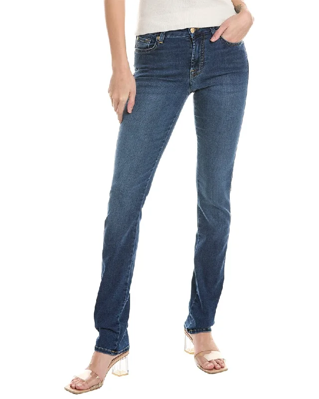 Deal of the Week 7 For All Mankind Kimmie New Luxe Duc Form Fitted Straight Leg Jean