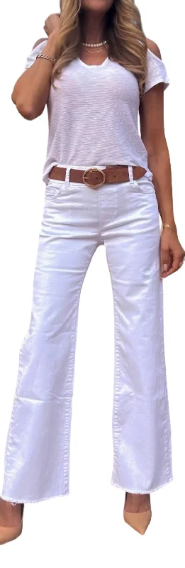Great Bargains Amanda Pants In White Denim