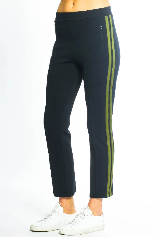 Buy Now Anna Cigarette Pant In Black/army