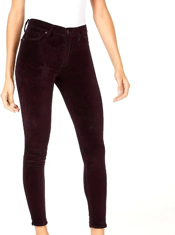 Crazy Deals Barbara Hgh Waist Super Skinny In Prism (Purple)