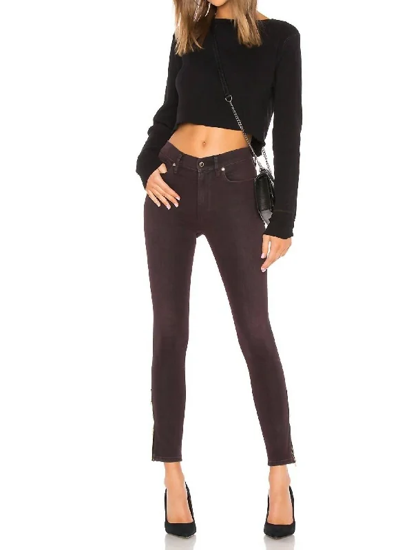 Can't Miss Barbara Hr Ank Jewel Side Zip In Wha4181Dez