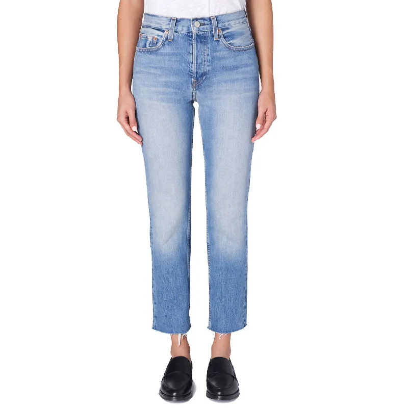 Quick Sale Constance Slim Straight Jean In Renegade