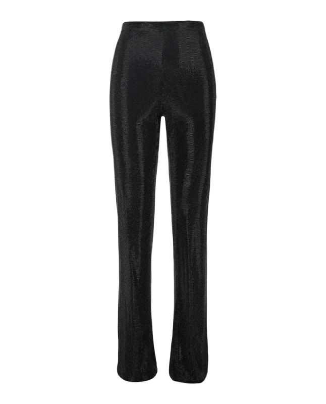 Massive Deals Crystal Embellished Flare Pants
