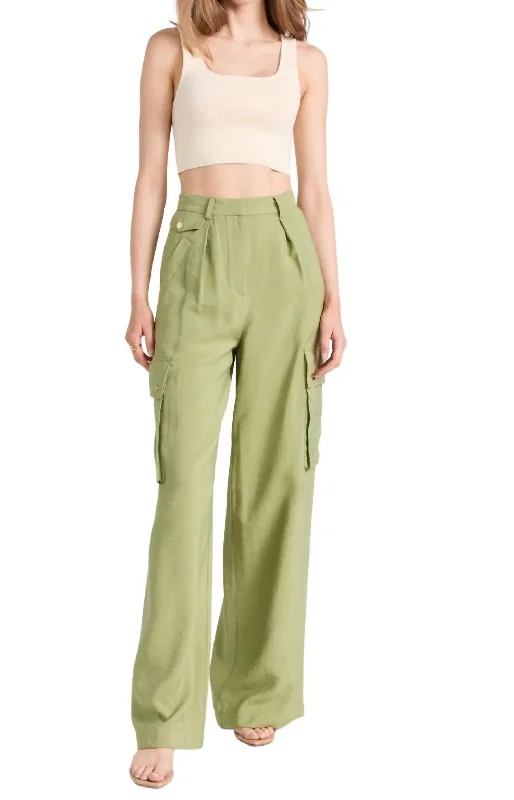 New Arrival Emil Pant In Vintage Olive