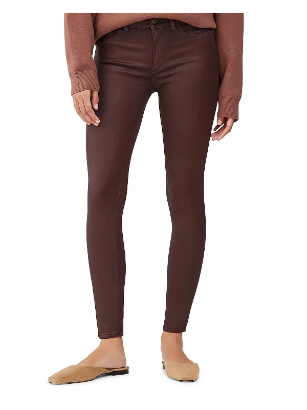 Deal Frenzy Florence Womens Denim Skinny Ankle Pants