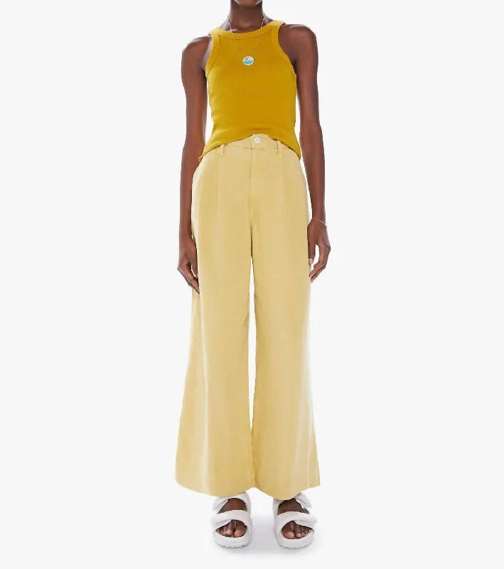 Huge Discounts High Waist Pouty Prep Ankle Jean 1968 In Misted Yellow
