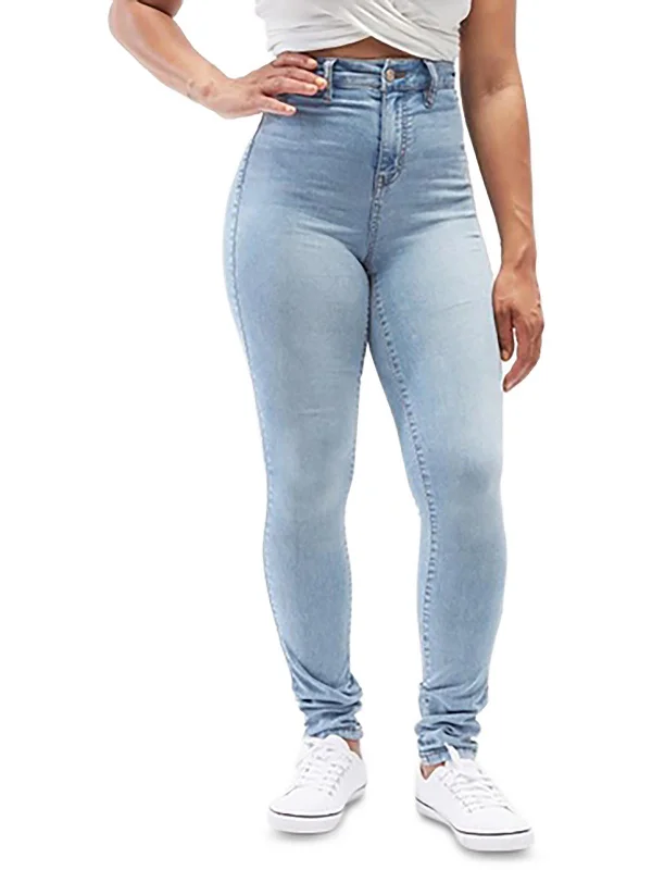 Buy More, Save More Juniors Womens Stretch Denim Skinny Jeans
