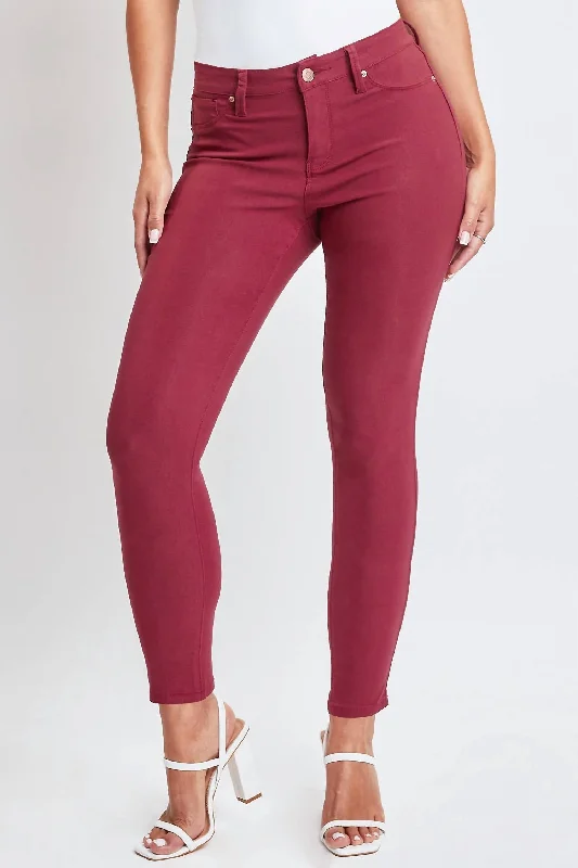 Price Smash Living The Dream Hyperstretch Denim In Dark Rose