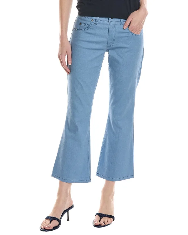 Exclusive Savings Lola & Sophie Blue Crop Flare Jean