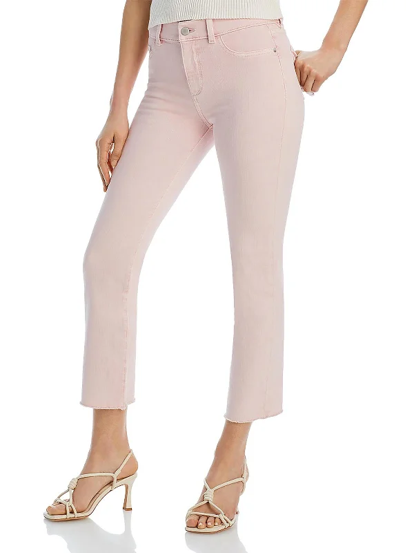 Unbeatable Prices Mara Womens Frayed Hem Denim Straight Leg Jeans
