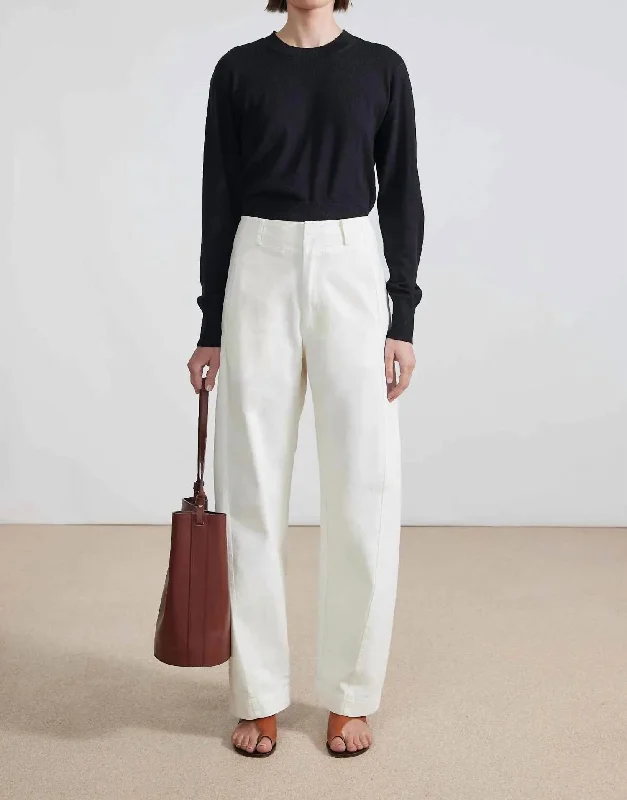 Price Rollback Meridian Pant In Cream