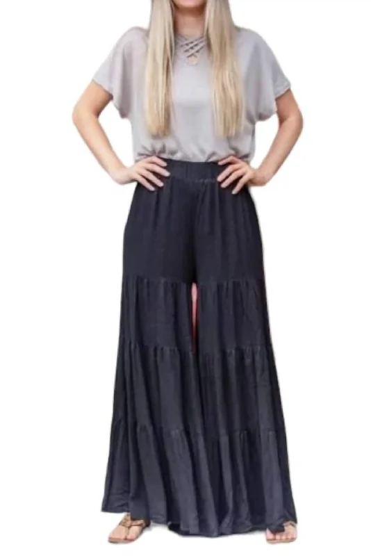 Price Reduction Nash Nights Out Palazzo Pants In Black
