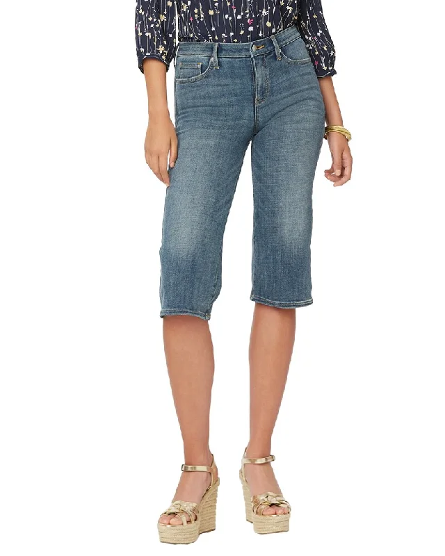 Incredible Offers NYDJ Petite Pedal Pusher Seline Wide leg Jean