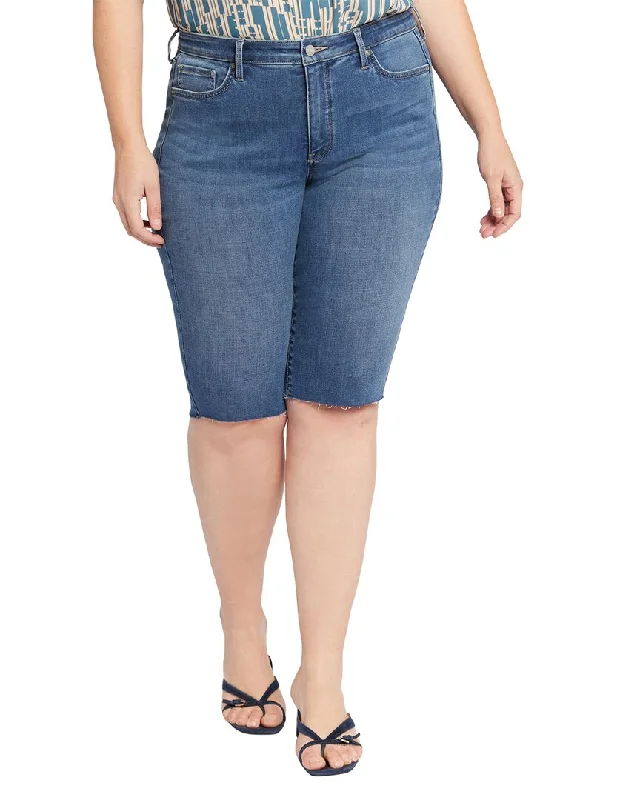 Final Clearance NYDJ Plus Bike Awakening Raw Cut Jean