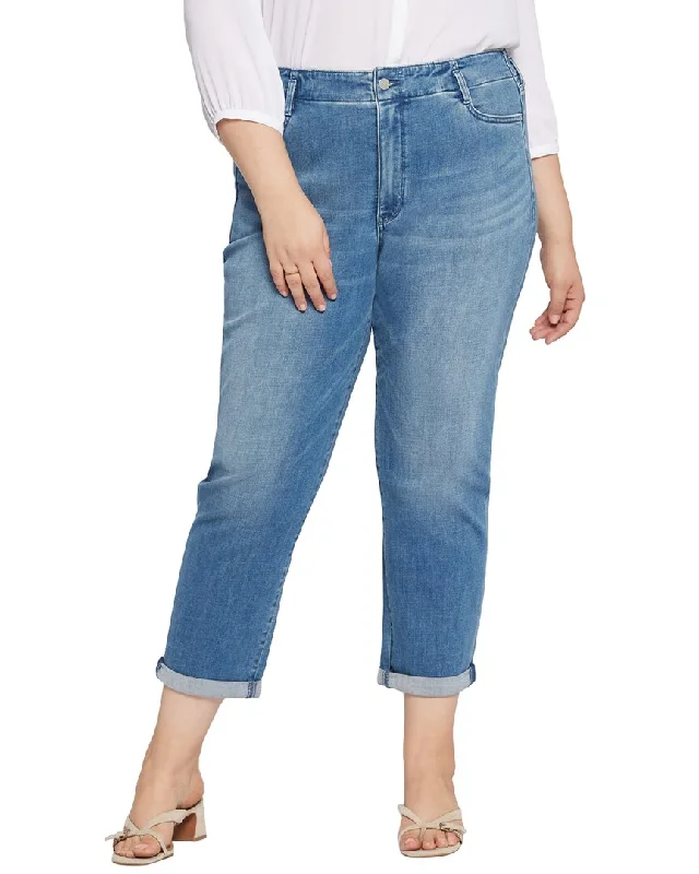 Savings Galore NYDJ Plus Girlfriend Stunning Relaxed Jean