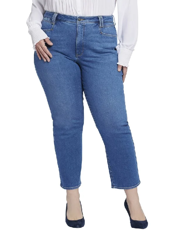 Special Promotion NYDJ Plus Relaxed Rockford Ankle Square Jean