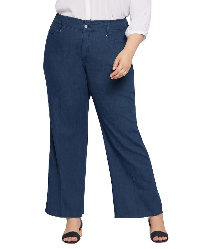 Year-End Sale NYDJ Plus Teresa Serendipity Wide Leg Jean